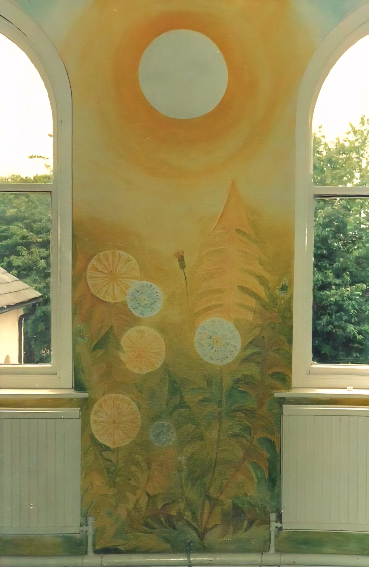 Eric’s classroom mural for the children of his Class 5 at Michael House in 1984.