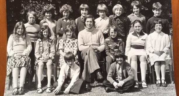 Eric's first Waldorf class