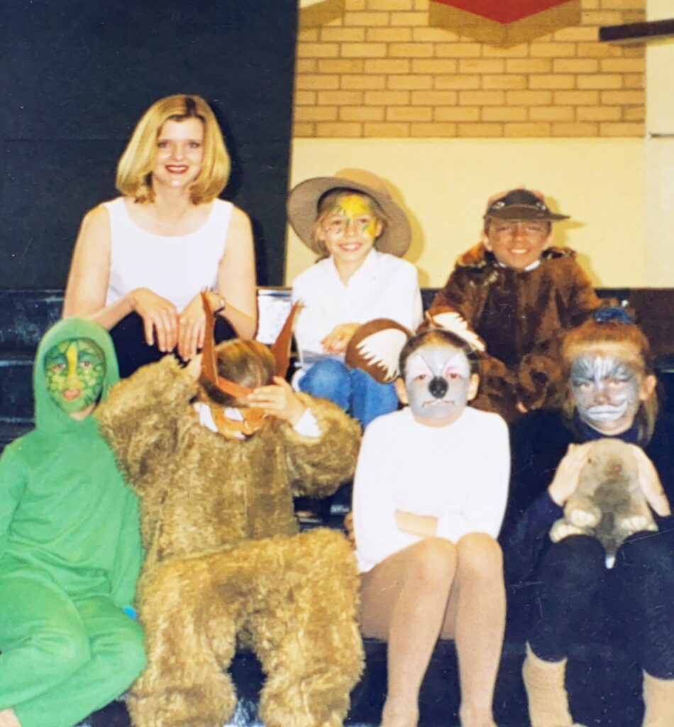 Teaching Japanese in school in 1999 using mindfulness-style techniques.